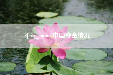 镇江中国夺金情况