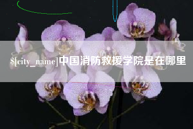 镇江中国消防救援学院是在哪里