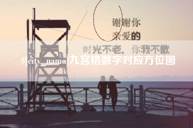镇江九宫格数字对应方位图