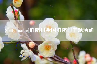 镇江消防日全国消防日主题活动