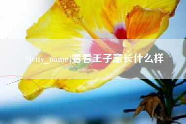 镇江看看王子豪长什么样