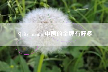 镇江中国的金牌有好多