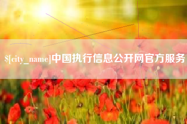 镇江中国执行信息公开网官方服务