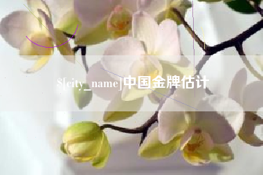 镇江中国金牌估计