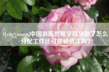 镇江中国消防救援学院毕业了怎么分配工作还可能被逃汰吗？