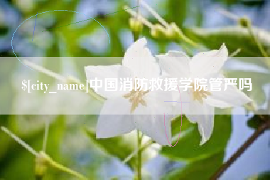 镇江中国消防救援学院管严吗