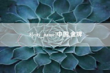 镇江中国,金牌