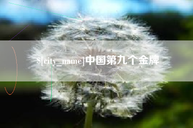 镇江中国第九个金牌