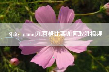 镇江九宫格比赛如何取胜视频