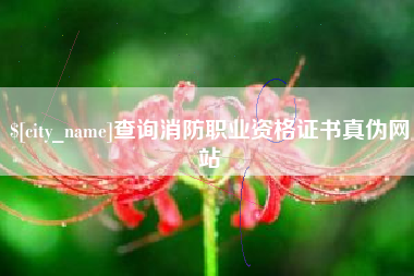 镇江查询消防职业资格证书真伪网站