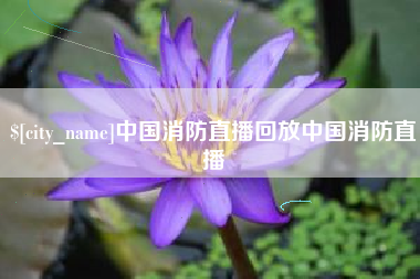 镇江中国消防直播回放中国消防直播